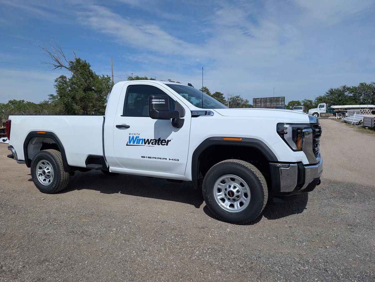 WinWater Wichita delivery truck and material handling
